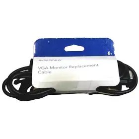 Ns-pv06509-c Insignia Vga Monitor Replacement Cable 6ft Computer Ns-pv06501