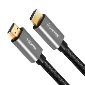 Insten 190152610216 3 Feet Hdmi Male To Cable 2.1 8k 60hz 48gbps Gold Connectors Black