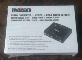 I14-42278 Inveo Video Converter Ypbpr Coax Audio To Hdmi Brand New Sealed