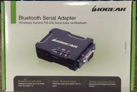 Gbc232a Iogear New Open Box Bluetooth Serial Adapter - Good Working Condition