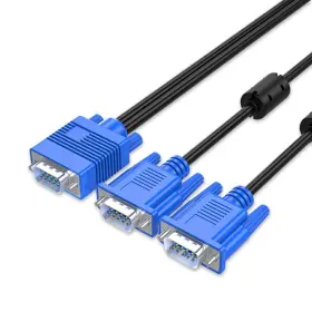 It Osayde 600380979936 9.8ft Vga Svga Hd Cable Male-to-male Video One-to-two Split Screen Supp