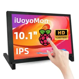 Mpi18-iyx Iuoyomon 10.1 Inch Mini Monitor 1280 X 800 Small Hdmi Screen Display Ips Lcd
