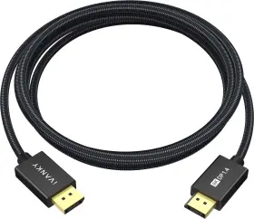 Ivanky X003r9rm0n Lot Of 5 New Vbc32 3.3ft 8k 60hz Display Port Cable Amx