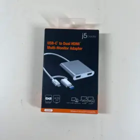Jca365 J5 Create New Usb-c To Dual Hdmi Multi-monitor Adapter Usb