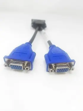 Dms-59 Jdyyicz 755478326137 To Vga Splitter For Dual Monitor Setups Or As A Adapter Y #2
