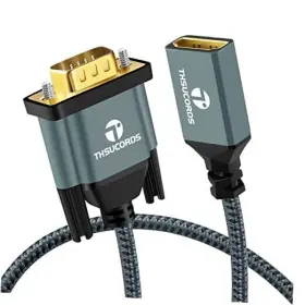 Hd-206-1.0m Jinglong Hdmi To Vga Adapter Cable Nylon Braided Female Male 3.3ft 1-pack