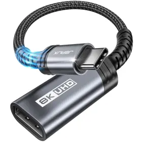 Jsdecv0051gr Jsaux Usb C To Displayport 1.4 Adapter 8k 60hz 4k 144hz 120hz 2k 240hz Dy