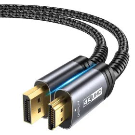 Nzdpthd-1 Jsaux Displayport To Hdmi Cable 10ft 4k30 Dp Nylon Braided Adapter Uhd