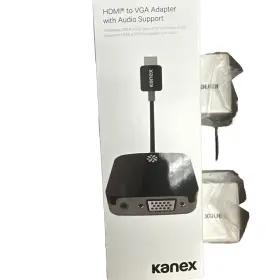 K172-1022-bk7i Kanex Hdmi To Vga Adapter With Audio Support For Apple Tv 4k / Free Shipping