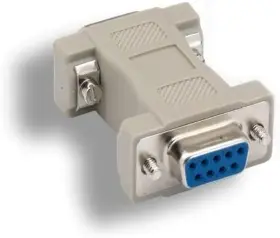 Kt-db9f-hd15m-ada Kentek Db9 9 Pin To Hd15 Vga 15 Video Adapter Changer Coupler For Multi-sync
