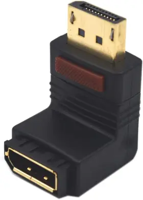 Kework 313042945919 Displayport Extension Adapter With Connector Clasp Control Button 90 Degree Upw #3