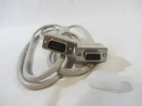 60420064-02 Key Joy Db9 Rs232 Male To Female Serial Port Extension Cable 6ft