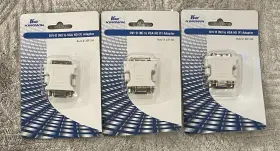 Adp-04a Kingwin Set Of 3 Dvi-d M To Vga Hd F Adaptor Model