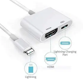 Kinhaly 056233490725 Apple Mfi Certified Lightning To Hdmi Digital Av Adapter 1080p Hd Video #3