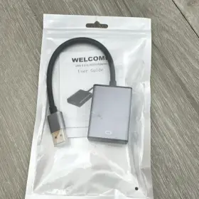 X004xv69e5 Klomier Usb 3.0 To Hdmi Adapter Multiple Monitors Black Silver Female