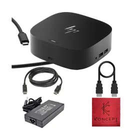 Docking-5yh26av Koncept 5yh26av Hp Usb-c Dock G5 For Laptop Dual Monitor - With 120w Hdmi And Dp Cables