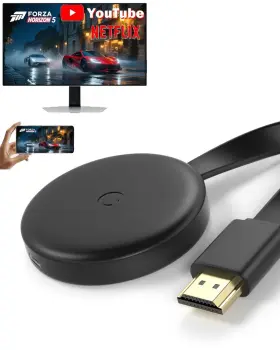 Koogold 1080p/2.4g 5.8g Wireless Hdmi Display Dongle Adapter One-click