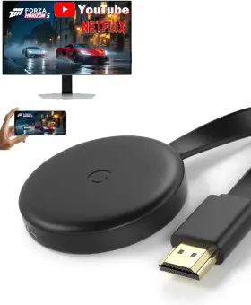 C39k Koogold Wireless Hdmi Display Dongle Adapter 1080p/2.4g 5.8g One-click Mirroring Strea