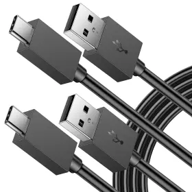 Koowod 614166456948 Ps5 Controller Charger 2 Pack 5ft Oem Original 3a Fast Charging Cable Usb A