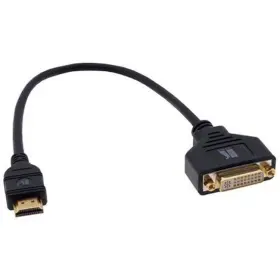 Kramer 291063047269 Adc-df/hm Dvi To Hdmi Female - Male Adapter Cable 1ft