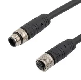 Trg862-p6b-1m L-com New M12 8pa/utp Ind Od M12m/m12f Black 1.0m