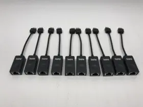 Sc10p42354 Lenovo 01yu028 Lot Of 10 Thinkpad Ethernet Adapter / - Vgc