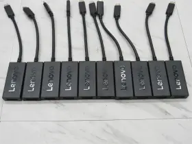 Cypd2119-01 Lenovo 5c11e09635 10 Lot - Usb-c To Displayport Adapter 4x90q93303 03x7204