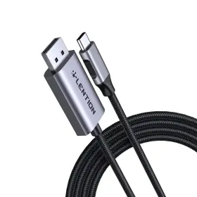 Cb-cu708d-gry-us-1 Lention 6ft Usb C To Displayport Cable Adapter 4k60hz 2k165hz For Mac Windows Linux