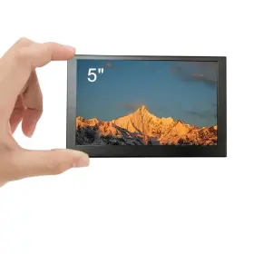 P50c Lesown 5 Inch Ips Small Hdmi Monitor Vesa Metal Shell 800x480 Mini Lcd Screen Portab