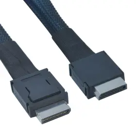 Lls-cb-1oc1oc-01 Letlinkso Oculink Cable Pcie 4.0 Sff-8611 4i Male Extension For Egpu Onex
