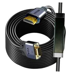 Hdvg2k Lianjie Hdmi To Vga 60ft Cable With Ic Gold-plated Compatible For