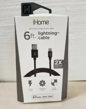 Ih-ct1066aj Lifeworks Technology Group Ihome Nylon Braided Charge And Sync Cable