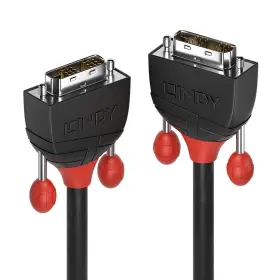 36259 Lindy 10m Dvi-d Single Link Cable Black Line