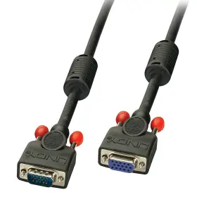 36395 Lindy 5m Premium Vga Monitor Extension Cable Black