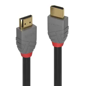 36966  Lindy 7.5m Standard Hdmi Cable Anthra Line Long Length Gold Plated Ethernet