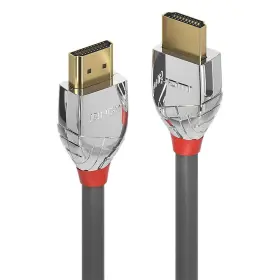 37872  Lindy 2m High Speed Hdmi Cable Cromo Line Premium Design Gold Plated Silve