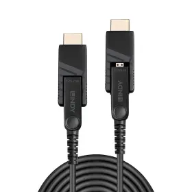 38321 Lindy 20m Fibre Optic Hybrid Micro-hdmi 18g Cable Hdmi And Dvi Connectors