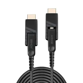 38326 Lindy 100m Fibre Optic Micro-hdmi 18g Cable Detachable Hdmi/dvi Connectors