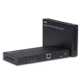 38343 Lindy 100m Cat.6 Hdmi 4k60 Audio Ir And Rs-232 Hdbaset Kvm Extender