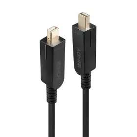 38482 Lindy 30m Fibre Optic Hybrid Mini Displayport 1.4 Cable Detachable Dp Connectors #2