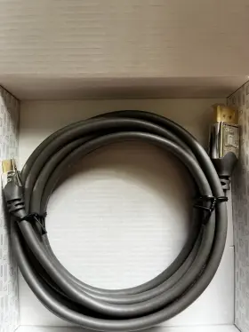 Lindy 41553 Cromo 3m Mini Dp Displayport To Cable Male Gray
