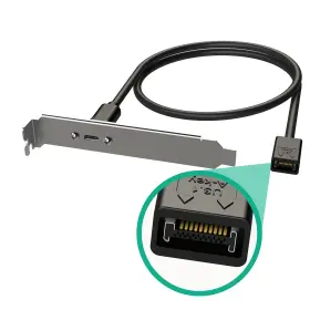 Linkup 882991005307 Usb 3.2 Gen 2x2 20gbps Usb-c Type Internal Panel Cable Mount Motherboard He