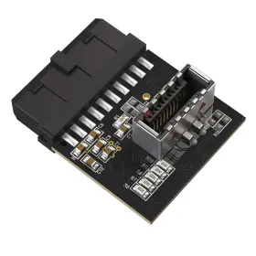 Adp-u3idc20f-u31akey20f Linkup Active Chip Usb 3.0 3.2 Gen 1 Internal Idc 20 Pin Motherboard Header To A-k