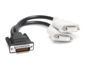 Lfh-60 Lionx Cdms60 Dual Dvi Y-splitter Cable Dms-60/lfh-60 Converter Monitor Setup