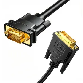 Lkeenr Dzv-1.5 Dvi To Vga Cable Dvi-d 24 1 6 Feet Male Gold-plated Cor