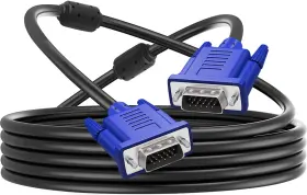 Llc 313039780707 Vga To Monitor Cable Hd15 Male For Tv Computer Projector 15 Feet