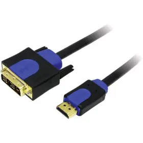 Chb-3105  Logilink 5m Hdmi To Dvi Cable - Black