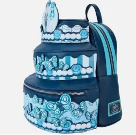 Loungefly 671803521551 Backpack Corpse Bride Wedding Cake Mini Blue #3