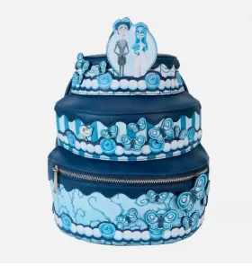 Loungefly 671803521551 Backpack Corpse Bride Wedding Cake Mini Blue