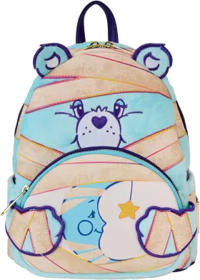 Lf-cbubk0002 Loungefly Universal Monsters Bedtime Bear Mummy Mini Backpack One Size Multi